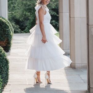 Cupcake Dress White Tulle